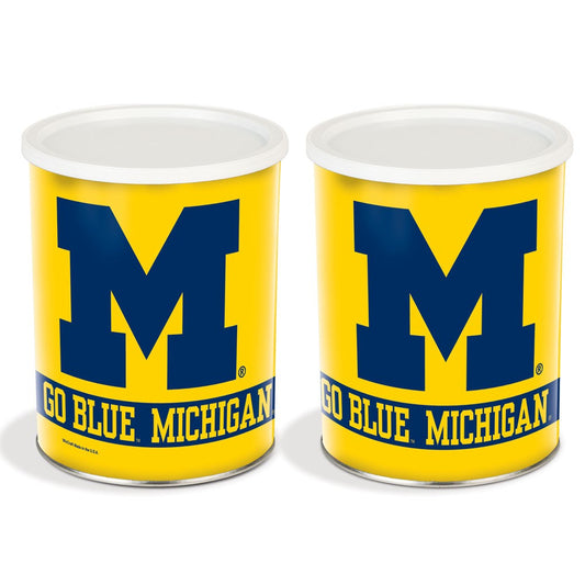 University of Michigan Sports Tin - 1 Gallon