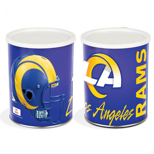 Special Edition LA Rams Popcorn Tin - 1 Gallon