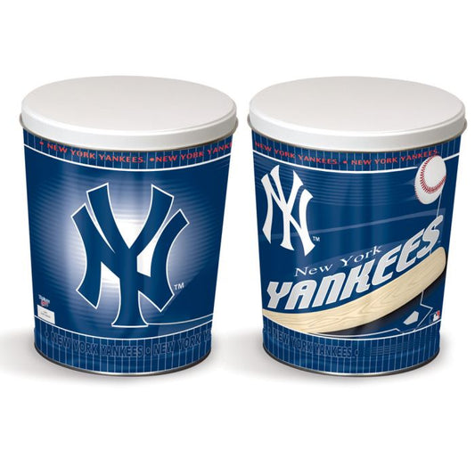 Special Edition NY Yankees Popcorn Tin - 3.5 Gallon