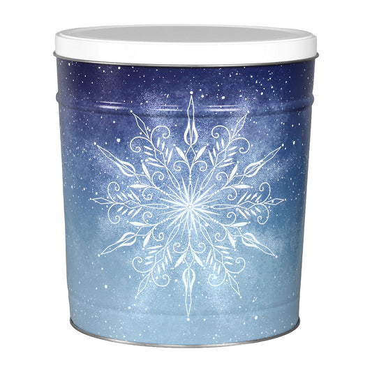 First Snow Popcorn Tin - 3.5 Gallon
