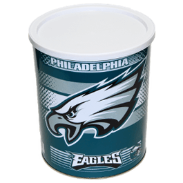 Special Edition Philadelphia Eagles Football Tin - 1 Gallon