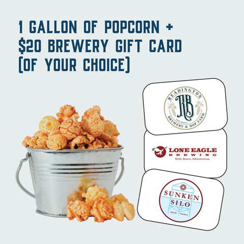 1 Gallon + $20 Brewery Gift Card