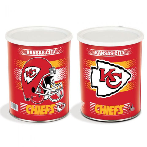 Special Edition Kansas City Chiefs Popcorn Tin - 1 Gallon