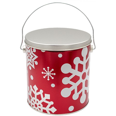 Snowflake Winter Tin - 1 Gallon